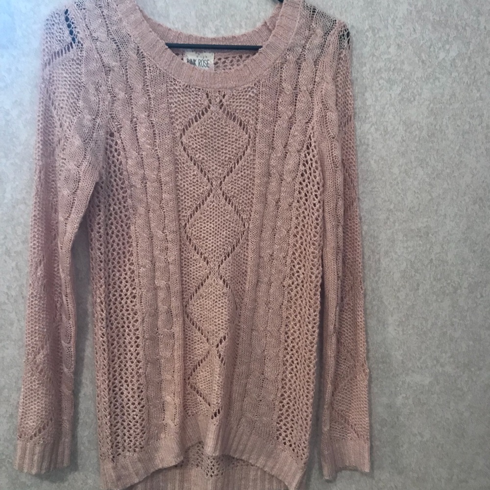 Pink/nude sweater